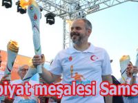 Olimpiyat meşalesi Samsun'da
