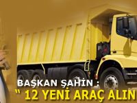 Bafra Belediyesi araç filosu güçleniyor