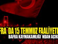 Bafra`da 15 Temmuz faaliyetleri