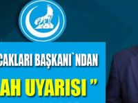 Yalçın Altıntaş havaya ateş edilmemesi konusunda uyarılarda bulundu