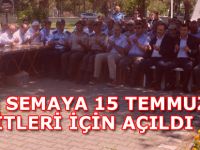 15 Temmuz Şehitleri Bafra’da dualarla anıldı