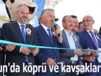 Samsun'da köprü ve kavşaklar açıldı