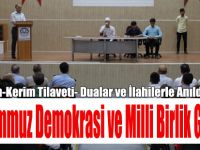 15 Temmuz Demokrasi ve Milli Birlik Günü
