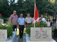 19 MAYIS İLÇESİNDEN ŞEHİT MURAT UZUN  KABRİ BAŞINDA  DUALARLA ANILDI