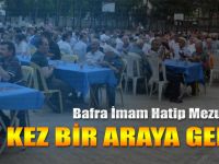 Bafra İmam Hatip mezunları 16. Kez bir araya geldi.