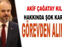 Bakan Kılıç hakkında şok karar