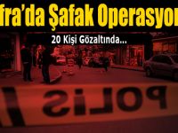 Bafra'da Uyuşturucu Operasyonu 20 gözaltı