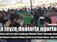 Fatma teyze dualarla uğurlandı.