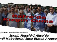 Bafra’da ‘Kızgın Cuma’