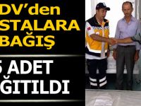 TDV Bafra şubesinden ‘Hasta Yatağı’ bağışı