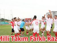 Türk Milli Takım Farklı Kazandı