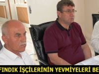 Fındık yevmiyeleri belirlendi