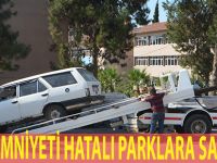 Bafra polisi hatalı parklara savaş açtı