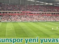 Samsunspor yeni yuvasında