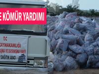 Bafra'da 6000 aileye kömür yardımı