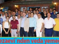 Açık Cezaevi`nden veda yemeği