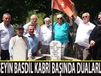 ŞEHİT HÜSEYİN BASDİL KABRİ BAŞINDA DUALARLA ANILDI