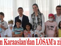 Çiğdem Karaaslan'dan LÖSAM'a ziyaret