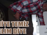 Temizlik İmandandır dedi Üçresiz Çorap Uygulaması Başlattı