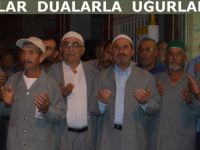 Kutsal topraklara yolculuk başladı