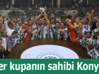 Süper kupanın sahibi Konyaspor