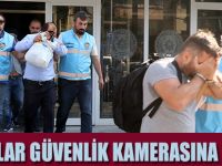 HIRSIZLAR GÜVENLİK KAMERASINA TAKILDI