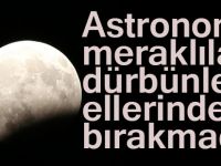 Ay tutulması görüntülendi