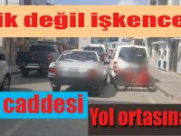 Bafra'da trafik işkencesi