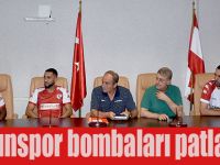 Samsunspor bombaları patlatıyor