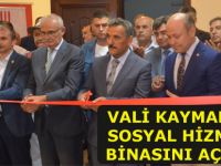 Bafra Sosyal Hizmet Merkezi açılışını Vali Kaymak yaptı