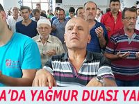 BAFRA’DA 15 TEMMUZ ŞEHİTLER CAMİİNDE YAĞMUR DUASI YAPILDI