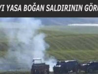 Bafrayı yasan boğan hain saldırının görüntüleri