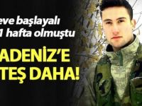 Şehidin acı hikayesi göreve başlayalı 1 hafta olmuş..