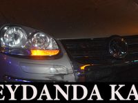 Meydanda kaza: 1 yaralı