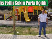 19 Mayıs İlçesi’nde Şehit Polis Fethi Sekin Parkı Tamamlandı