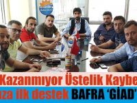 Bafra kazanmıyor Üstelik kaybediyor yazımıza ilk destek Bafra GİAD'dan