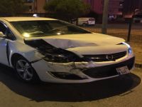 Bafra’da trafik kazası 1 yaralı