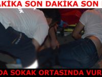 Bafrada sokak ortasında vurgunluk