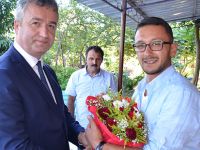 Başkan Topaloğlu Çukurca Gazisinin Bayramını Kutladı