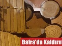 Bafra'da Kaldırım Çöktü