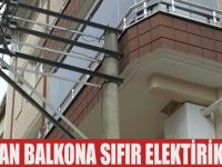 YEDAŞ’TAN BALKONA SIFIR ELEKTİRİK DİREĞİ