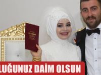 Pınar ve Karaca ailelerinin mutlu günü