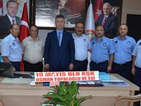 Zabıtalardan Başkan Topaloğlu’na Ziyaret