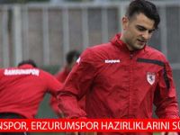 Samsunspor, Erzurumspor hazırlıklarını sürdürdü