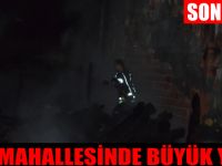 Bafra, Kolay Mahallesi'nde Büyük Yangın