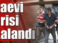 Bafra cezaevinden firar eden zanlı yakalandı