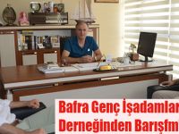 Bafra Genç İşadamları Derneğinden Barışfm’e ziyaret