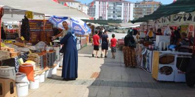 Bafra Yöresel Ürünler Fuarı Açıldı