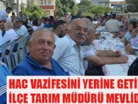 İlçe Tarım Müdürü Mevlid okuttu