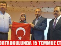 FATİH ORTAOKULUNDAN "15 TEMMUZ VE MİLLİ BİRLİK"GÜNÜ ETKİNLİĞİ
